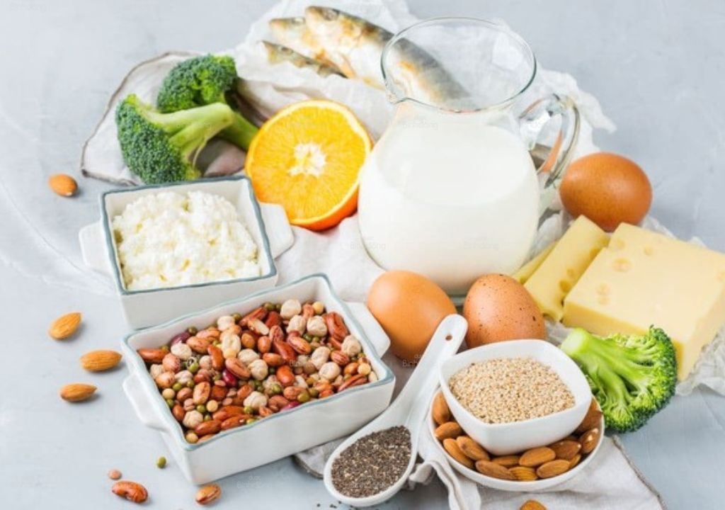 Hình chụp về các loại thực phẩm tốt cho chu kỳ kinh nguyệt