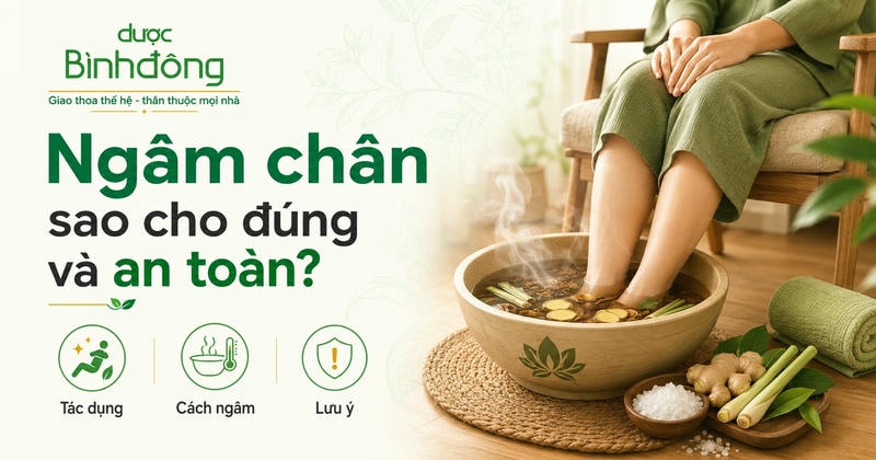 Thumb Ngâm chân an toàn