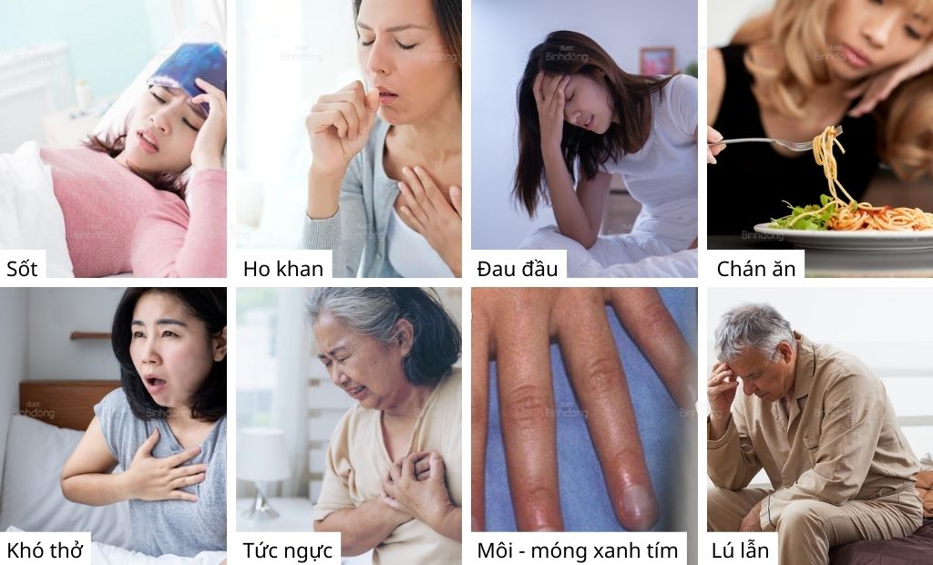 Các triệu chứng sớm của bệnh viêm phổi virus