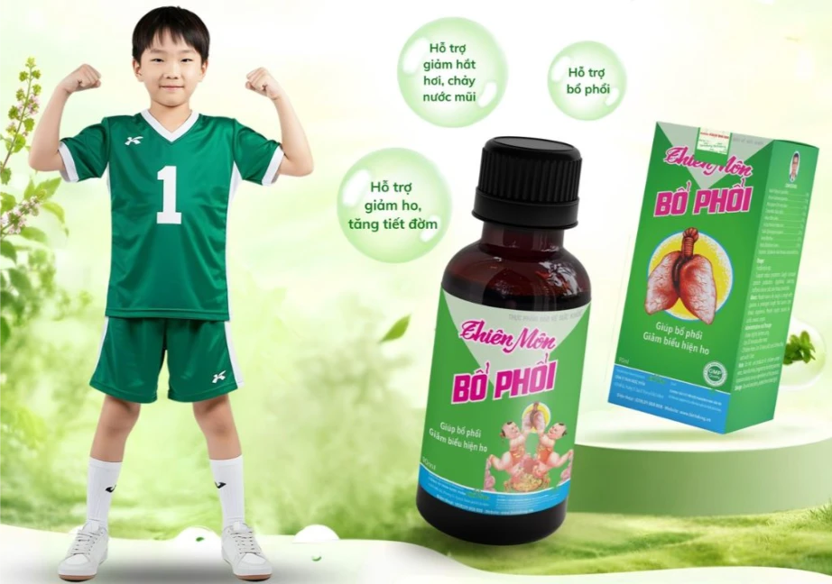 Hỗ trợ chăm sóc sức khoẻ hô hấp trẻ nhỏ
