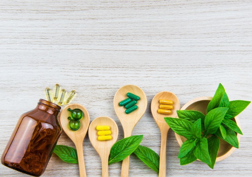 Hình chụp về các loại thực phẩm chức năng