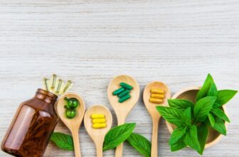 Hình chụp về các loại thực phẩm chức năng