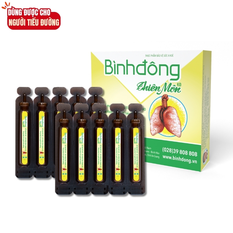 Bình Đông Thiên Môn KĐ (Hộp 10 ống x 10ml/ống)
