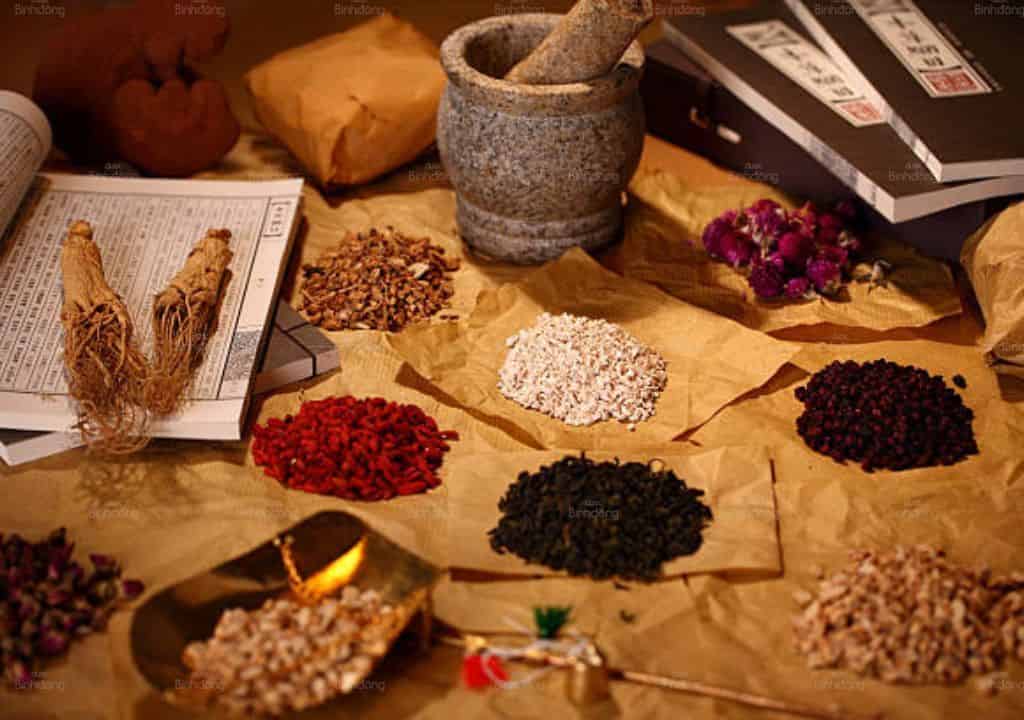 Hình chụp về các bài thuốc Đông y