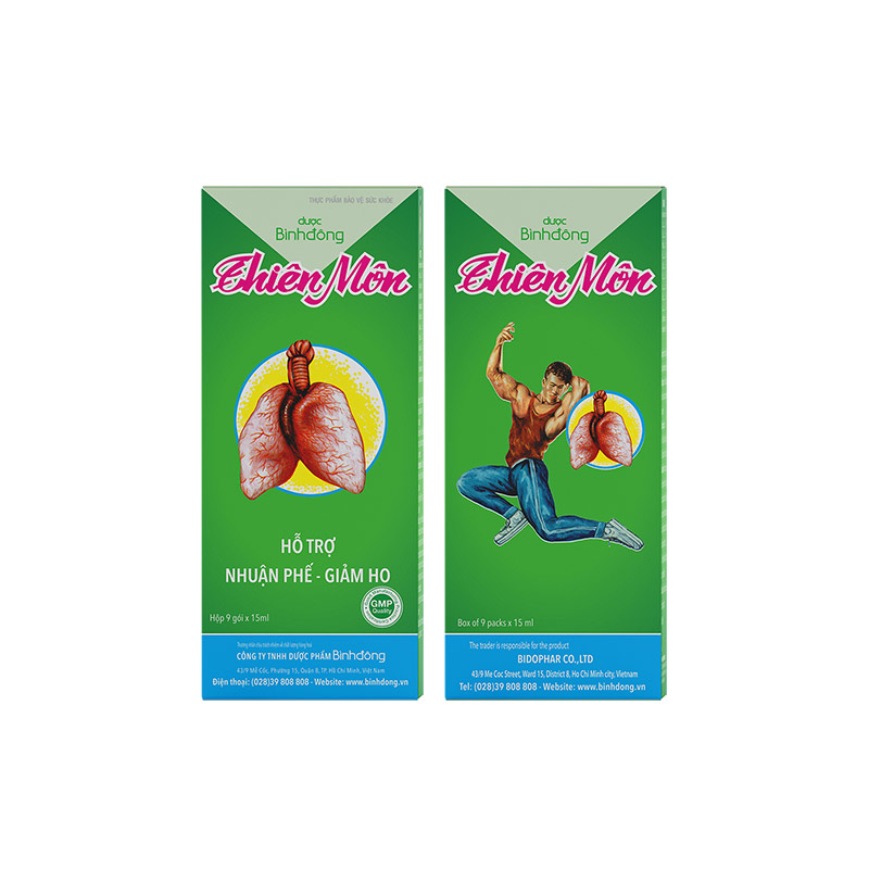 Thiên Môn – Dược Bình Đông – gói 15ml (Hộp 9 gói x 15ml/gói)