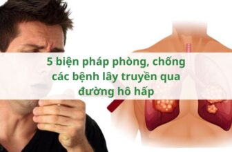 5 biện pháp phòng, chống các bệnh lây truyền qua đường hô hấp