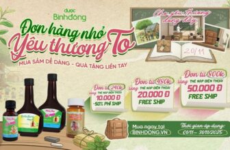 DBĐ| CTKM| NTD| ĐƠN HÀNG NHỎ – YÊU THƯƠNG TO – Tháng 11 Tri Ân!