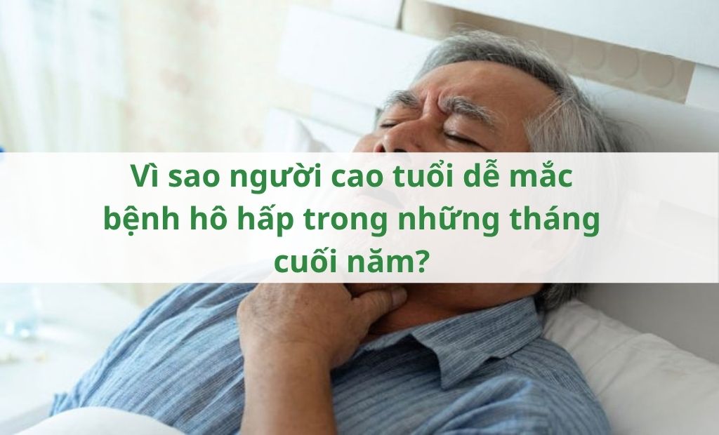 Vì sao người cao tuổi dễ mắc bệnh hô hấp trong những tháng cuối năm Vì sao người cao tuổi dễ mắc bệnh hô hấp trong những tháng cuối năm