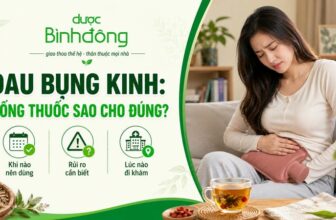 Phụ nữ bị đau bụng kinh và thông tin dùng thuốc đúng cách