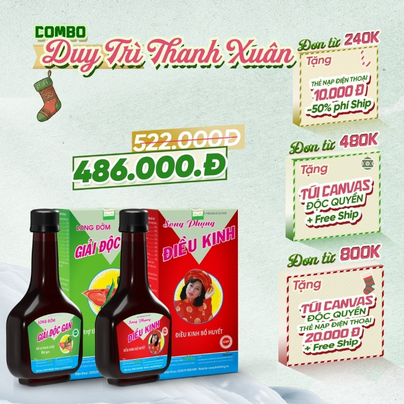 Combo Duy Trì Thanh Xuân – Bình Đông