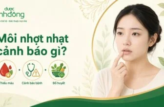 Thumbnail môi nhợt nhạt gồm người chạm môi