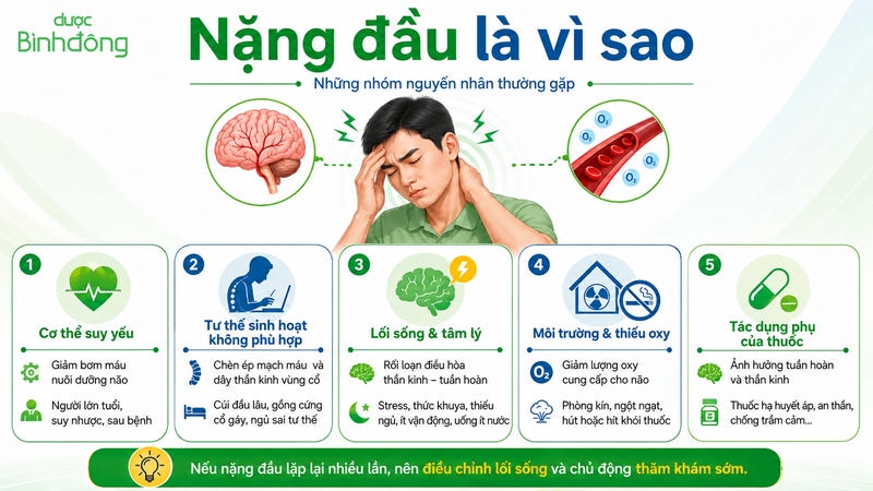 Cơ chế hình thành nặng đầu