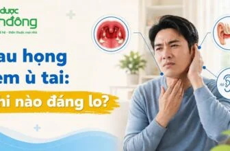 Đau họng ù tai thumbnail