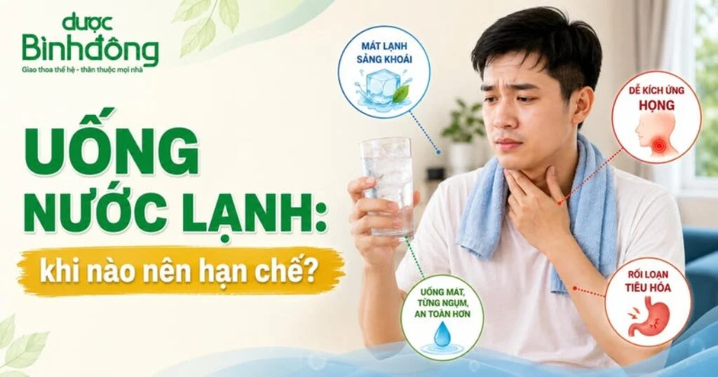 Uống nước lạnh bị ho thumbnail