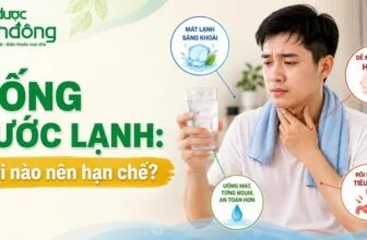 Uống nước lạnh bị ho thumbnail