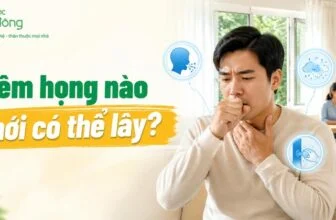 Viêm họng nào mới có thể lây?