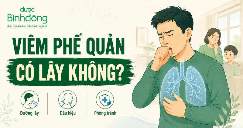 viêm phế quản có lây không thumbnail