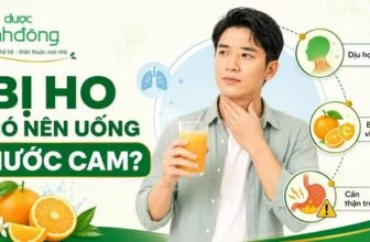 bị ho uống nước cam được không thumbnail