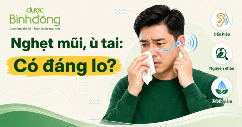 Thumbnail người đàn ông nghẹt mũi