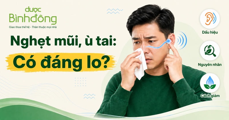 Thumbnail người đàn ông nghẹt mũi