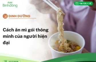 Cách ăn mì gói thông minh