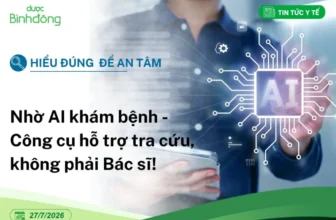 Nhờ AI khám bệnh
