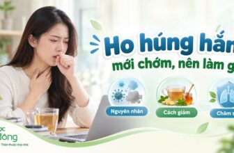 Thumbnail ho húng hắng: người phụ nữ ho nhẹ, kèm ba mục nguyên nhân, cách giảm và chăm sóc.