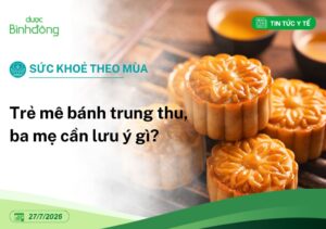 Trẻ mê bánh trung thu