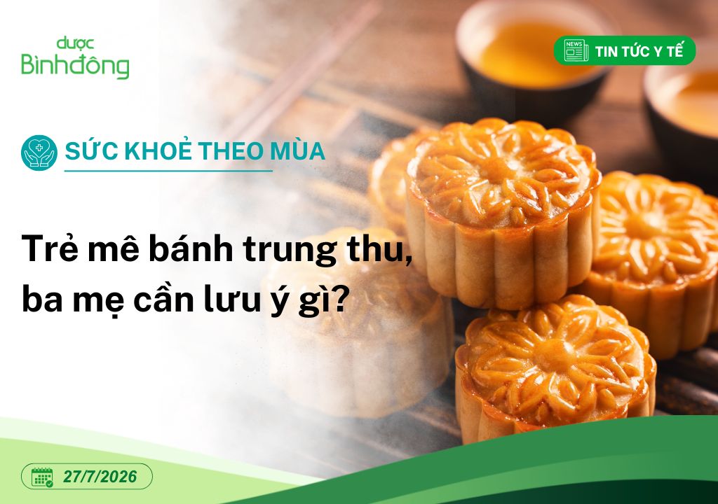 Trẻ mê bánh trung thu