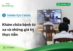 Khám chữa bệnh từ xa