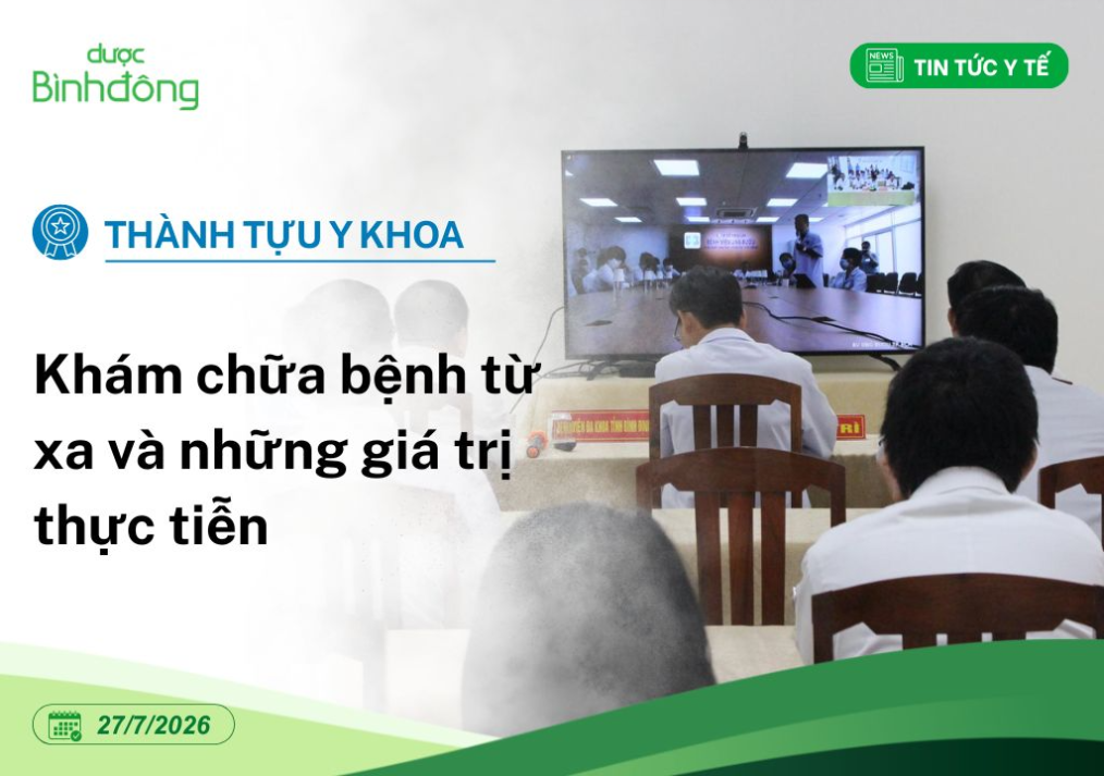 Khám chữa bệnh từ xa