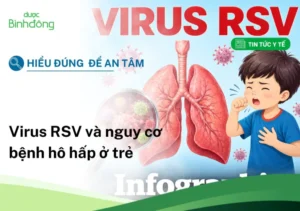 Virus RSV và nguy cơ bệnh hô hấp ở trẻ