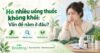 Thumbnail về ho nhiều uống thuốc không khỏi, minh họa người phụ nữ đang ho cùng ba nội dung: cơn ho không khỏi, nguyên nhân và cách chăm sóc.