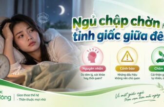 Ngủ chập chờn hay tỉnh giấc giữa đêm?” với phụ nữ nằm thức; nhóm nguyên nhân, cảnh báo, chăm sóc.