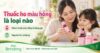 Thumbnail thuốc ho màu hồng, minh họa mẹ và bé xem chai siro, kèm nội dung nhận diện và lưu ý sử dụng.