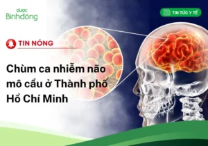 nhiễm não mô cầu ở Hồ Chí Minh