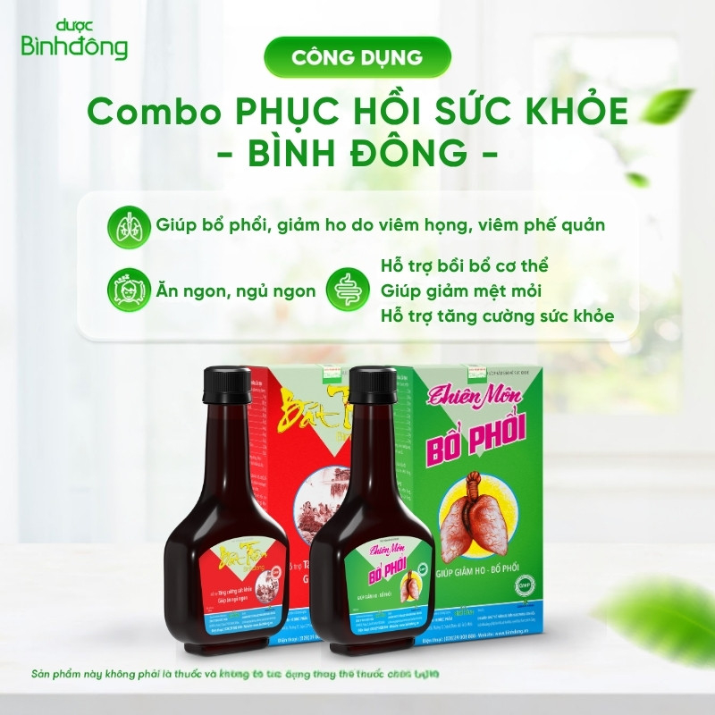 Combo Phục Hồi Sức Khỏe – Bình Đông