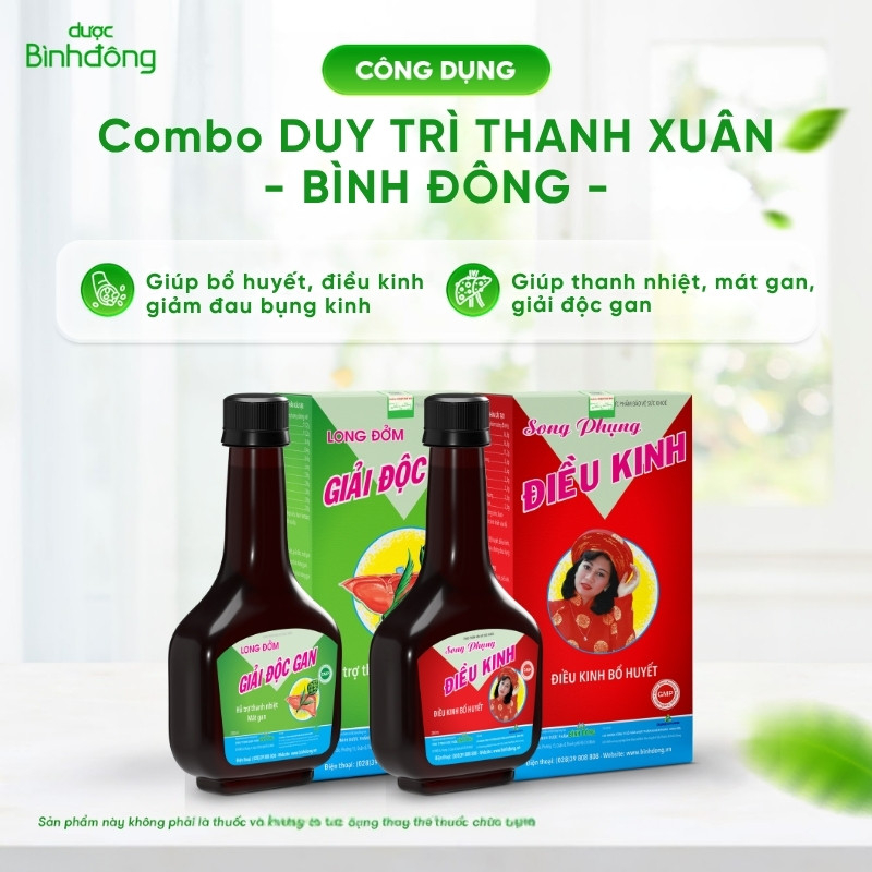 Combo Duy Trì Thanh Xuân – Bình Đông