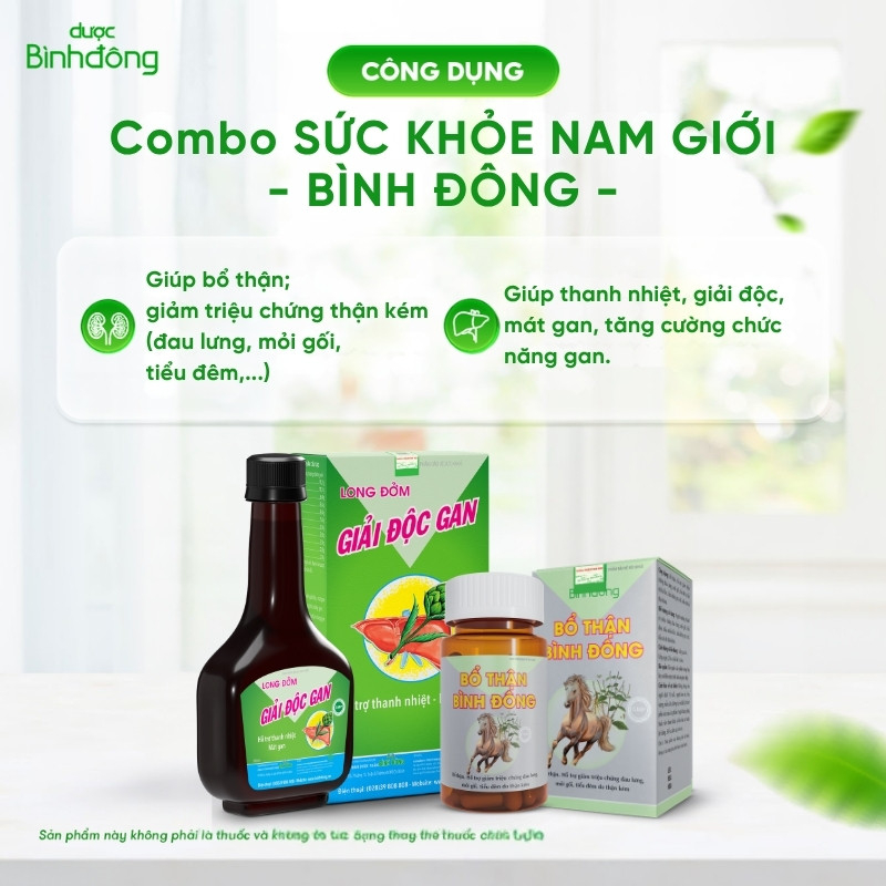 Combo Sức Khỏe Nam Giới – Bình Đông