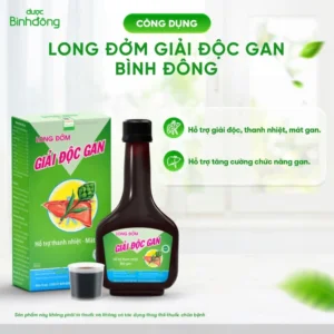 Long Đởm Giải Độc Gan – Dược Bình Đông