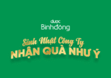 DBĐ| CTKM| SINH NHẬT CÔNG TY – NHẬN QUÀ NHƯ Ý