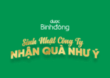 DBĐ| CTKM| SINH NHẬT CÔNG TY – NHẬN QUÀ NHƯ Ý