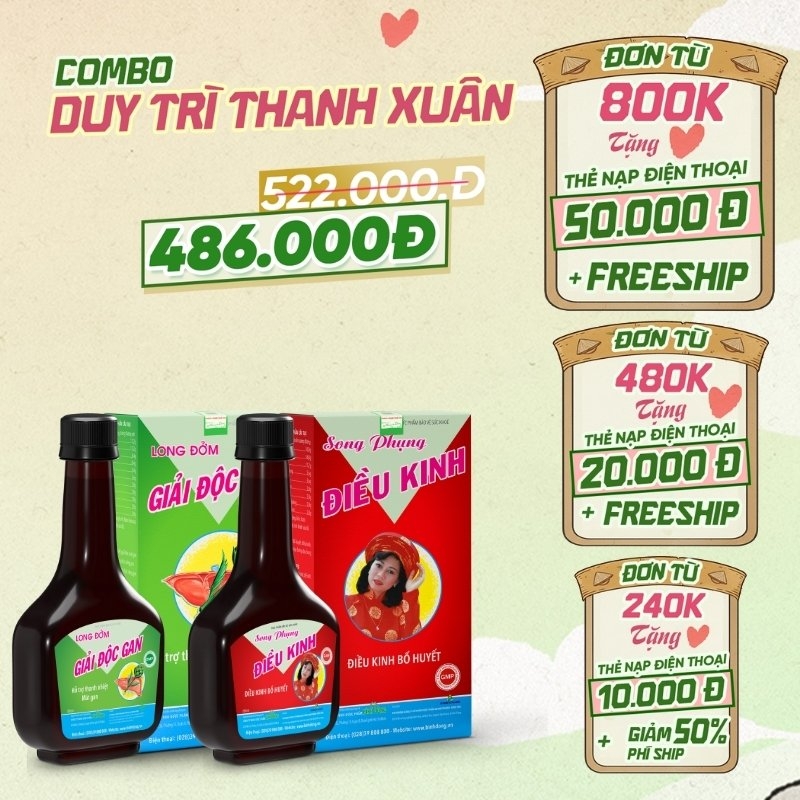 Combo Duy Trì Thanh Xuân – Bình Đông