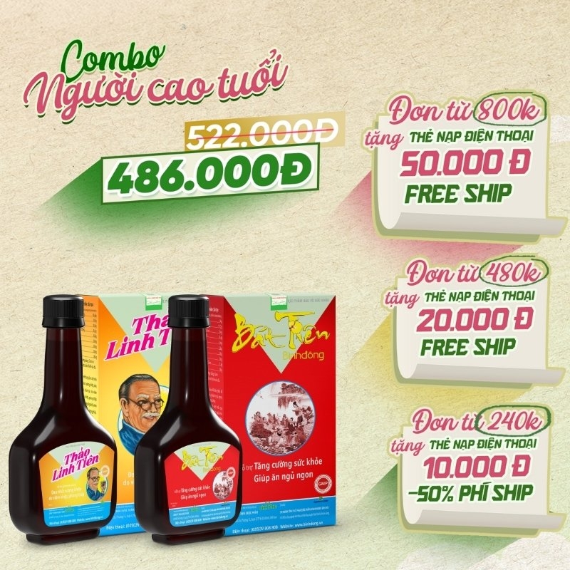 Combo Người Cao Tuổi – Bình Đông