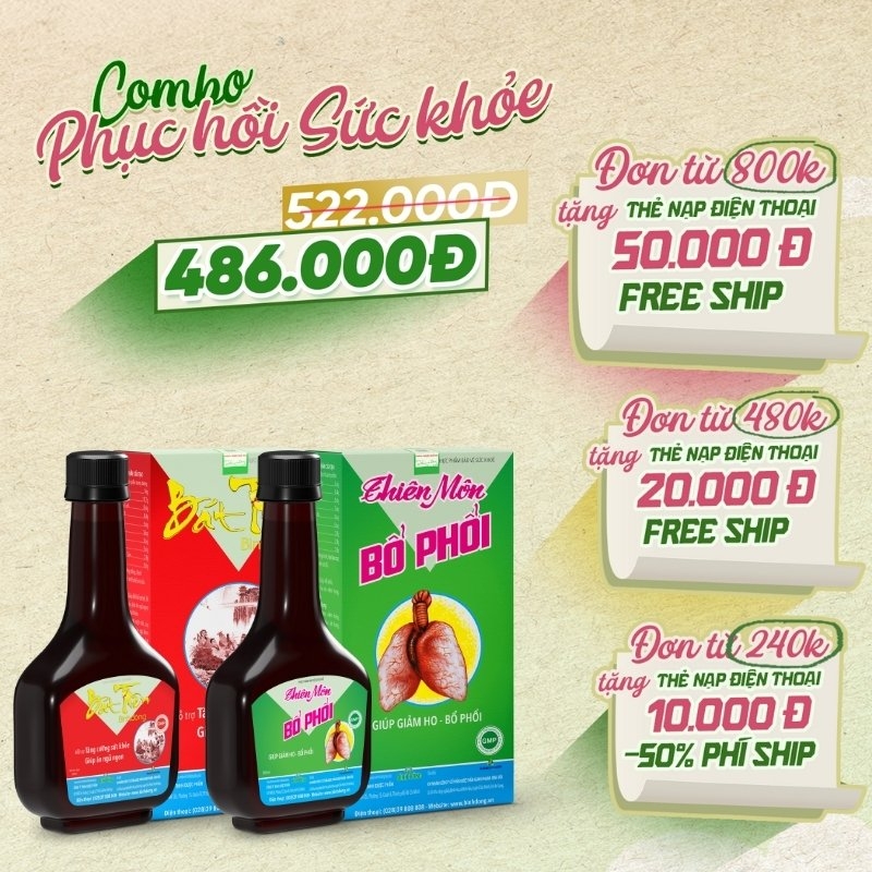 Combo Phục Hồi Sức Khỏe – Bình Đông