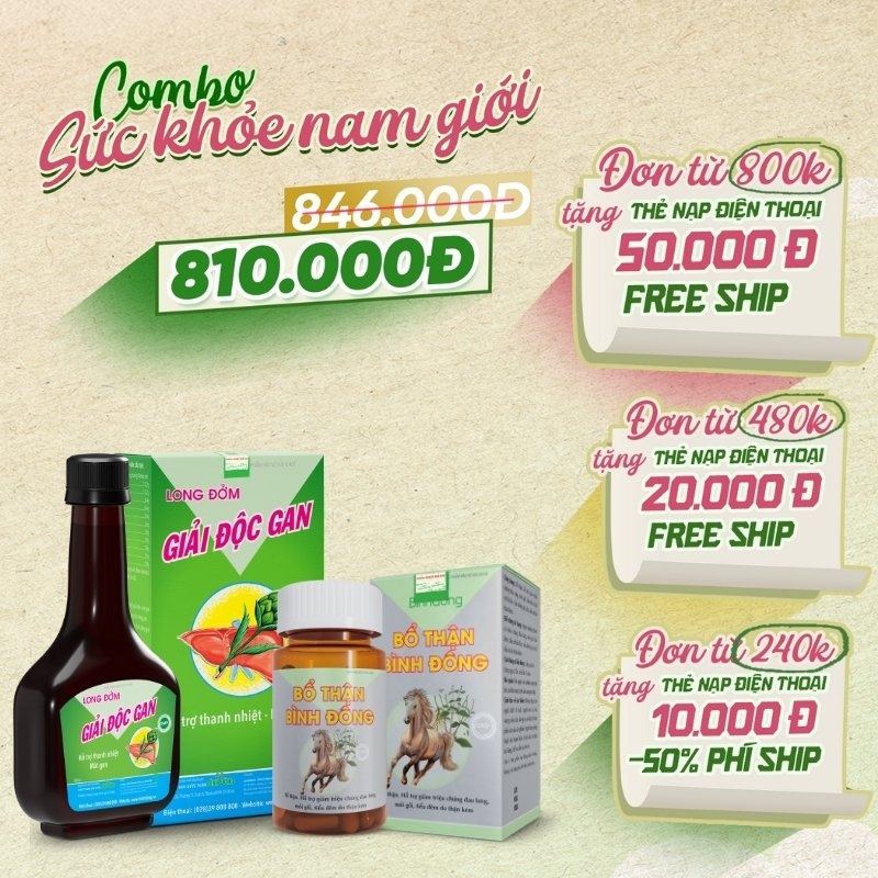 Combo Sức Khỏe Nam Giới – Bình Đông