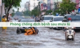 Phòng chống dịch bệnh sau mưa lũ