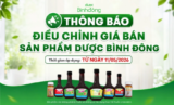 DBĐ | THÔNG BÁO | ĐIỀU CHỈNH GIÁ BÁN SẢN PHẨM DƯỢC BÌNH ĐÔNG từ ngày 11/05/2026