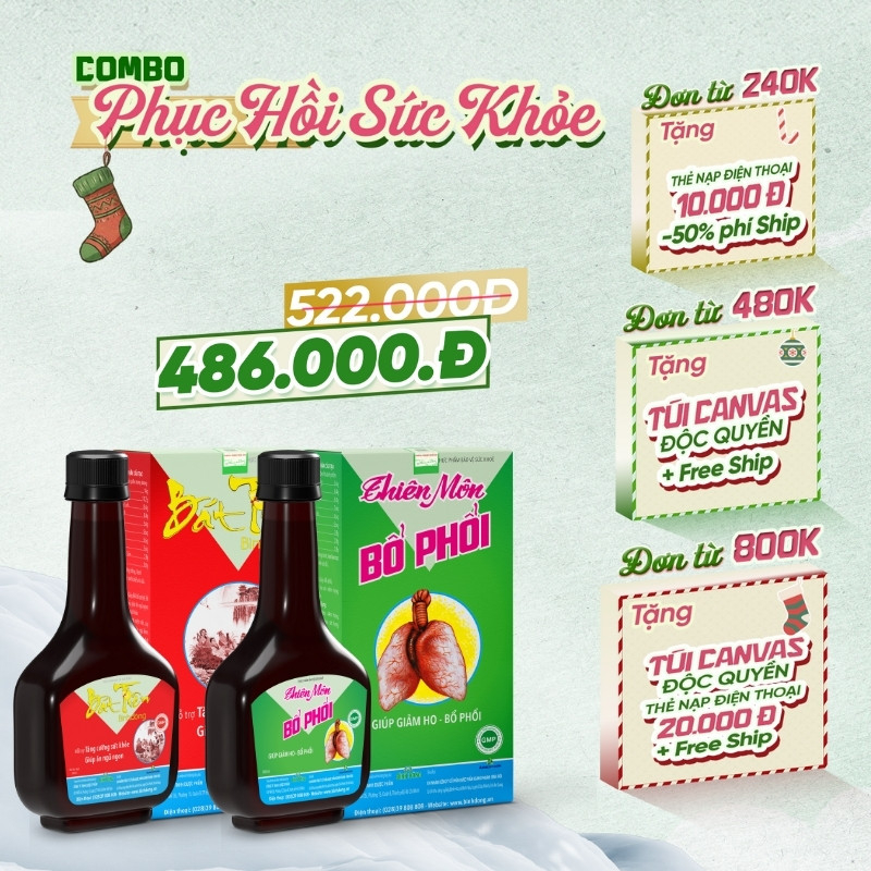 Combo Phục Hồi Sức Khỏe – Bình Đông