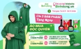 DBĐ| CTKM| NTD| NHẬN NGAY ÁO MƯA ĐỘC QUYỀN KHI MUA TỪ 3 SẢN PHẨM BẤT KỲ TẠI BINHDONG.VN
